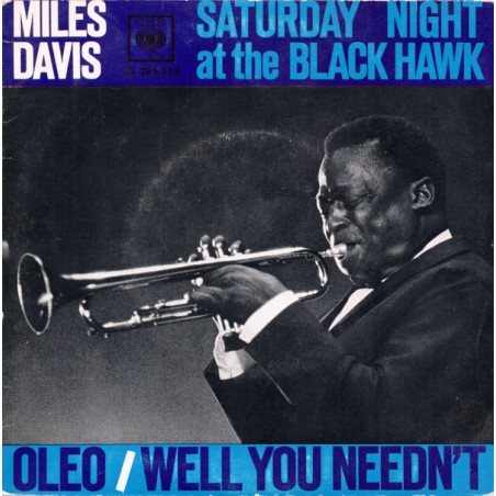 Davis Miles ‎– Saturday Night At The Blackhawk|1962   CBS ‎– CG 285.510-Single