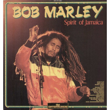 Marley ‎Bob – Spirit Of Jamaica|1989    The Entertainers ‎– ENT LP 13.068