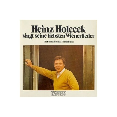 Holecek ‎Heinz – Singt Seine Liebsten Wienerlieder|Preiser Records ‎– SPR 135 020-mit Autogramm !!