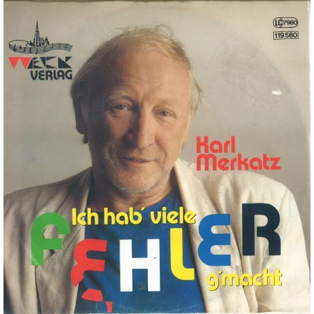 Merkatz ‎Karl – Fehler|Weck Musik ‎– 119 580-Single