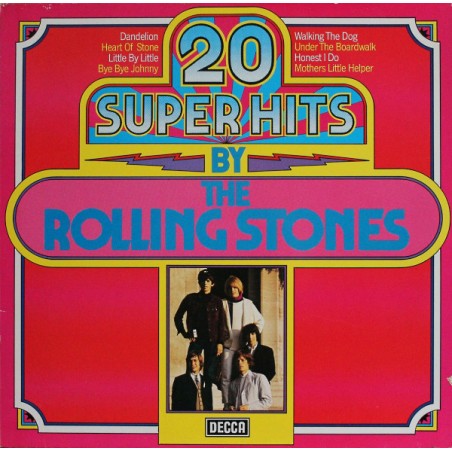 Rolling Stones ‎The – 20 Super Hits By The Rolling Stones|1978    Decca ‎– 6.23502
