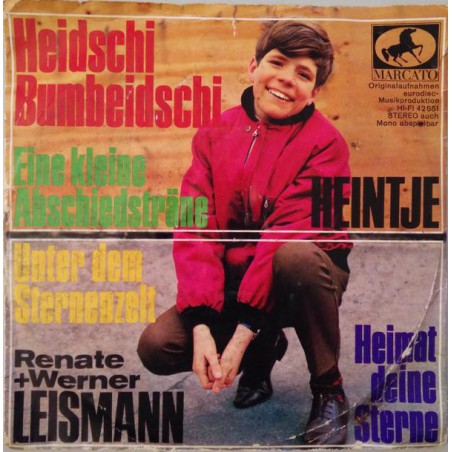 Heintje / Renate + Werner Leismann ‎– Heidschi Bumbeidschi|1968    Marcato ‎– 42 651-Single