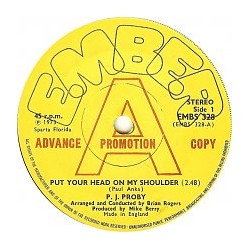 Proby ‎P.J. - Put Your Head...