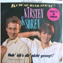 Kirsten & Søren ‎– Ka' Du...