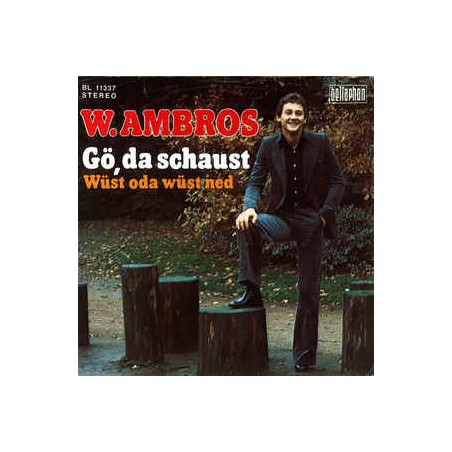 Ambros ‎Wolfgang – Gö, Da Schaust|1975   Bellaphon ‎– BL 11337-Single