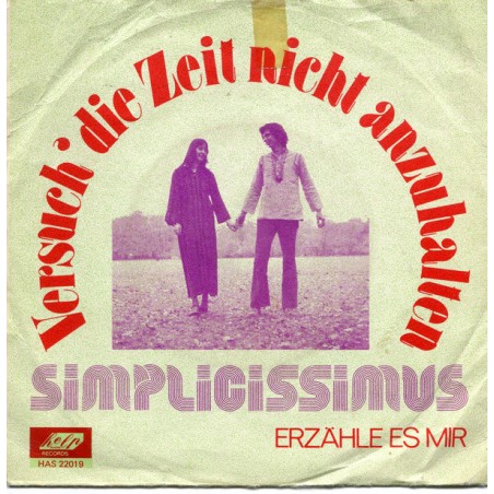 Simplicissimus ‎– Versuch Die Zeit Nicht Anzuhalten|1974   Help Austria Records ‎– HAS 22019