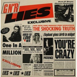 Guns N&8216 Roses ‎– G N&8216 R Lies|1988    GEF 24198