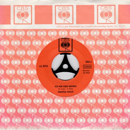 Kilius Marika - Hans-Jürgen Bäumler ‎– Ich bin kein Eskimo / Wunderschönes fremdes Mädchen|1964    CBS 1464-Single