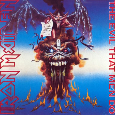 Iron Maiden ‎– The Evil That Men Do|1988    EMI ‎– 006-20 2751 7-Single