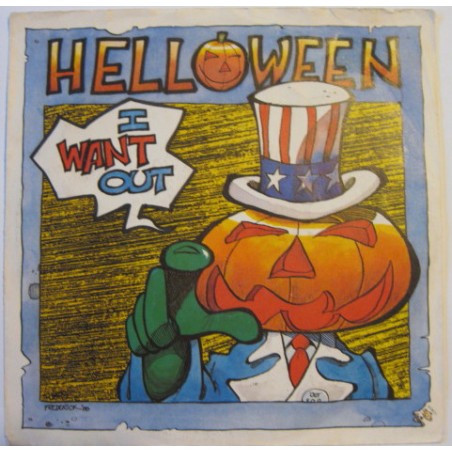 Helloween ‎– I Want Out|1988    Noise International ‎– N 0126-6-Single