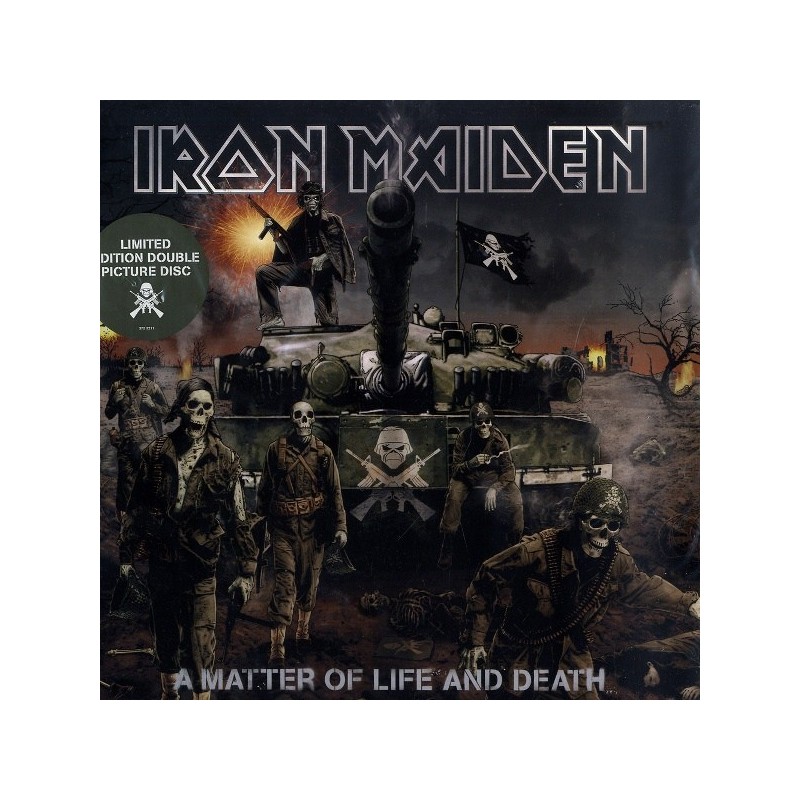 Iron Maiden ‎– A Matter Of Life And Death|2006  EMI ‎– 0946 3 72321 1 8-  2 LP-Picture Disc, Limited Edition