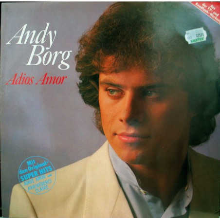 Borg ‎Andy – Adios Amor|1982    Papagayo ‎– 1C 088-53 944 46288 Club