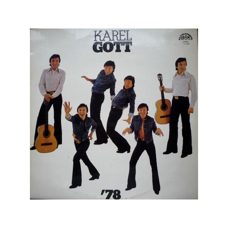 Gott ‎Karel – Karel Gott &821778|1977    	Supraphon 1 13 2220