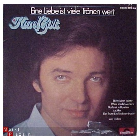 Gott Karel ‎– Eine Liebe Ist Viele Tränen Wert|1980  Club Edition  31880