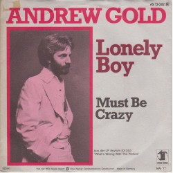 Gold ‎Andrew – Lonely Boy|1977