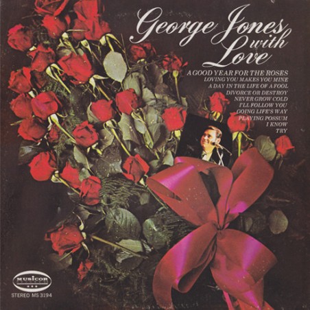 Jones George  ‎– With Love|1971    Musicor Records ‎– MS 3194