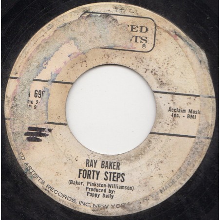Baker ‎Ray – Forty Steps|United Artists Records ‎– UA 698-Single