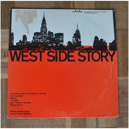 Bernstein ‎Leonard – West Side Story| Ariola ‎– 34 100-10" Vinyl