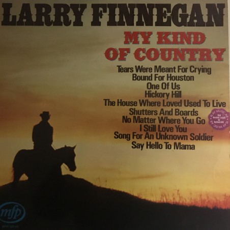 Finnegan Larry ‎– My Kind Of Country|Music For Pleasure ‎– MFP 50141