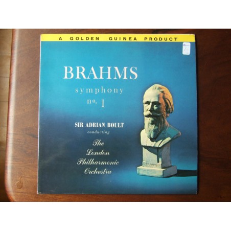 Brahms ‎Johannes – Symphony No. 1-Conductor – Sir Adrian Boult|1961    Pye Golden Guinea Records ‎– GGL 0105