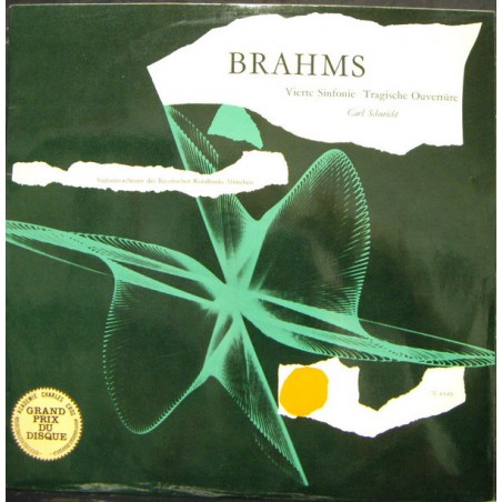 Brahms - vierte Sinfonie - tragische Ouvertüre-Carl Schuricht | Ex Libris ‎– M 2249