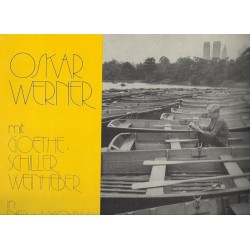 Werner Oskar mit Goethe- Schiller-Weinheber ‎–in New York- Arts and Artists 0120333