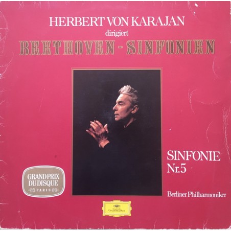 Beethoven - Sinfonien - Sinfonie Nr. 5 c-moll op. 67-Berliner Philharmoniker ‎– Karajan|DG 34 547