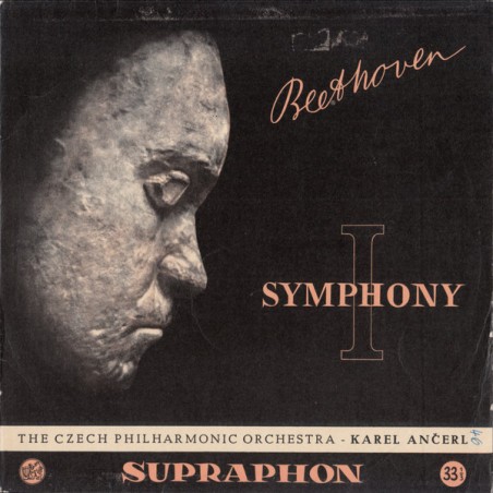 Beethoven Ludwig van ‎– Symphony No 1 In C Major, Op. 21-Karel Ančerl |Supraphon ‎– LPM-147-10" Vinyl