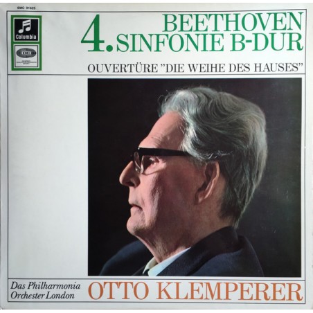 Beethoven-Philharmonia Orchestra-Otto Klemperer ‎– Sinfonie Nr. 4 B-Dur Op. 60|SME 91625