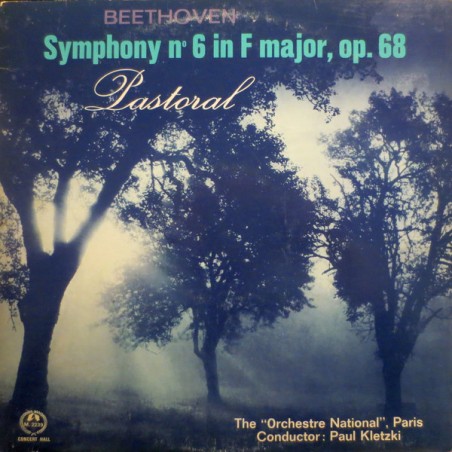 Beethoven The "Orchestre National", Paris - Paul Kletzki ‎– Symphony N° 6 In F Major, Op. 68 - Pastoral|M-2239