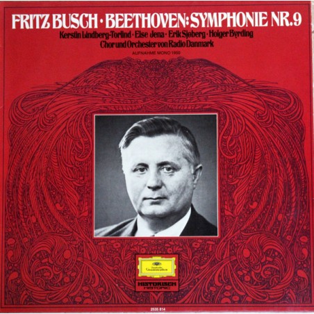 Beethoven – Symphonie Nr.9 - Fritz Busch |1970    Deutsche Grammophon ‎– 2535 814