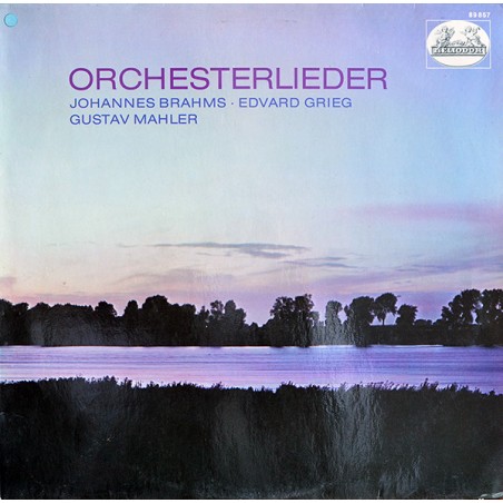 Brahms Johannes – Orchesterlieder-Edvard Grieg, Gustav Mahler ‎ |1960     Heliodor ‎– 89 857