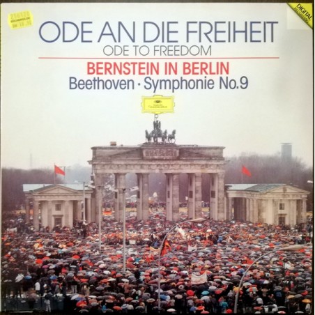 Beethoven  - Symphonie Nr. 9- Ode An Die Freiheit- Bernstein  In Berlin |1990   Deutsche Grammophon ‎– 429 861-1
