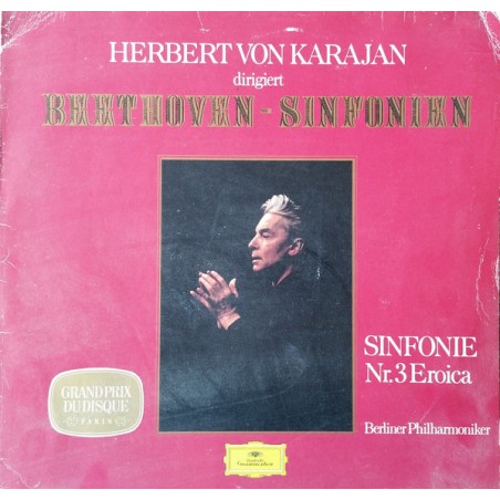 Beethoven – Sinfonie Nr. 3 Eroica - Herbert von Karajan|Deutsche Grammophon ‎– 34 512 -Club Edition