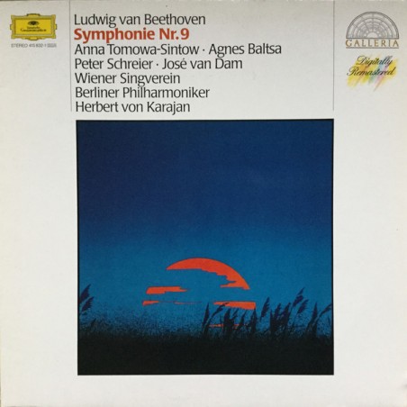 Beethoven ‎– Symphonie Nr. 9-Karajan, Berliner Philharmoniker, Anna Tomowa-Sintow, Agnes Baltsa|1986    DG  415 832-1