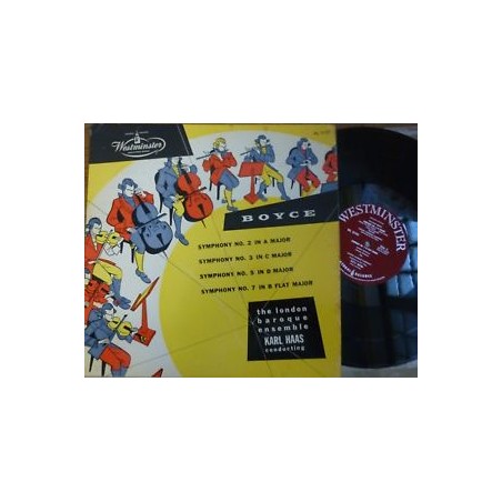 Boyce- Symphonies - Haas| WESTMINSTER WL 5159