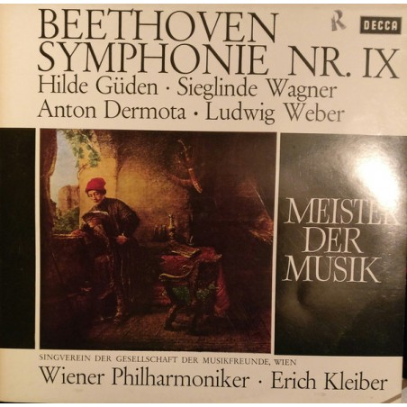 Beethoven  ‎– Symphonie Nr. IX D-Moll, Op. 125-Erich Kleiber, Wiener Philharmoniker |Decca ‎– MD 1053