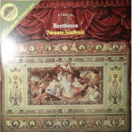 Beethoven -Symphonie No. 9 Op. 125 D-Moll   – Staatskapelle Dresden - Live Aus Der Semperoper|1985    ETERNA ‎– 8 27 920-921