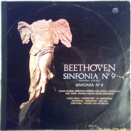 Beethoven-Sinfonia N° 9 “Sinfonia Corale” / Sinfonia N° 8Willem-Van Otterloo ‎|Concert Hall ‎– M 2400
