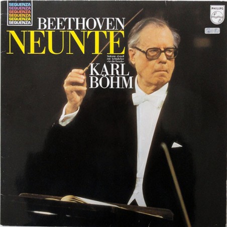 Beethoven-Neunte Sinfonie D-Moll mit Schlußchor an die Freude-Karl Böhm ‎–|1979    Philips ‎– 6527 027