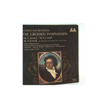 Beethoven-Die Grossen Symphonien 3+5 -Berliner Philharmoniker - Eugen Jochum|Heliodor ‎– 89581/83-3 LP´s