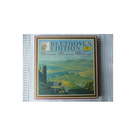 Beethoven – Lieder und andere Vokalwerke  |1977    DG  2721 138-7 LP-Box