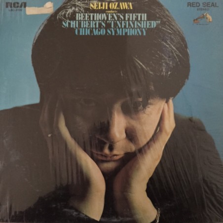 Beethoven's Fifth, Schubert's "Unfinished"- Ozawa ‎–  |1970    RCA Red Seal ‎– LSC-3132