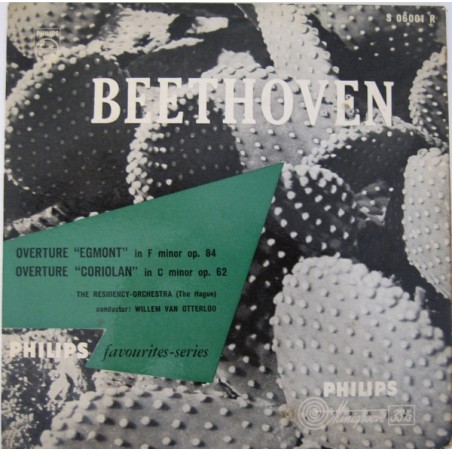 Beethoven-Overture “Egmont” In F Minor Op. 84 / Overture “Coriolan” In C... ‎|Philips ‎– S 06001 R-10" Vinyl