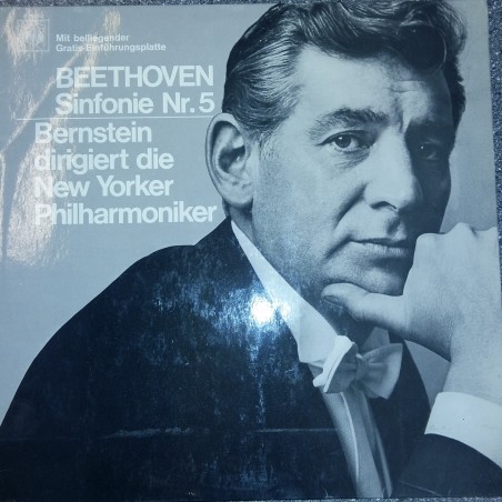 Beethoven– Sinfonie Nr. 5 New Yorker Philharmoniker-Bernstein|CBS S 72206-ohne 7" !!