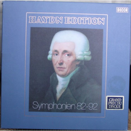 Haydn Joseph‎– Die Haydn-Edition VI Symphonien 82-92|1972    Decca ‎– 6.35238 FK-6 LP-Box