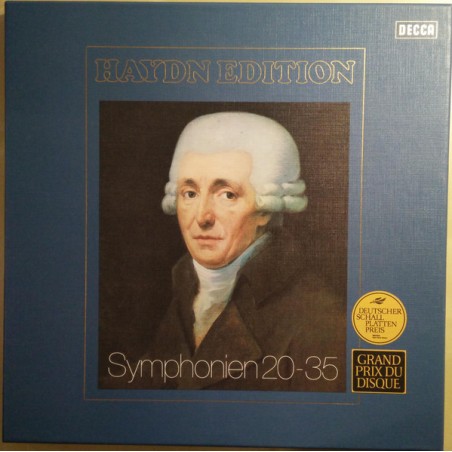 Haydn Joseph‎– Die Haydn-Edition II Symphonien 20-35| Decca ‎– 6.35240 FK-6 LP-Box