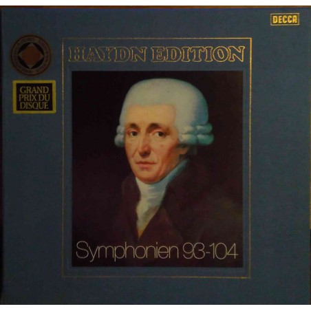 Haydn Joseph ‎– Die Haydn-Edition II -Symphonien 93-104|1974   Decca ‎– 6.35244 GK-8 LP-Box