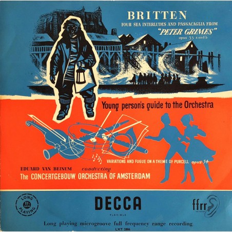 Britten - Four Sea Interludes and Passacaglia from "Peter Grimes" ....  |1954    Decca ‎– LXT.2886
