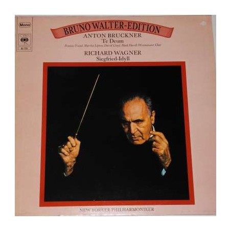 Bruckner Anton/ Richard Wagner  ‎– Te Deum-Siegfried-Idyll-Bruno Walter  |1976   CBS ‎– 61 731